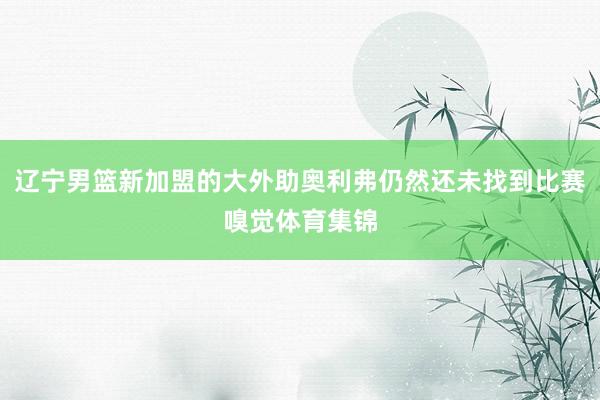辽宁男篮新加盟的大外助奥利弗仍然还未找到比赛嗅觉体育集锦