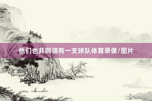 他们也共同领有一支球队体育录像/图片