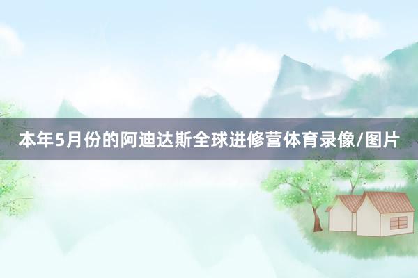 本年5月份的阿迪达斯全球进修营体育录像/图片