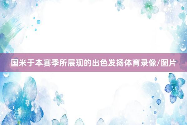 国米于本赛季所展现的出色发扬体育录像/图片